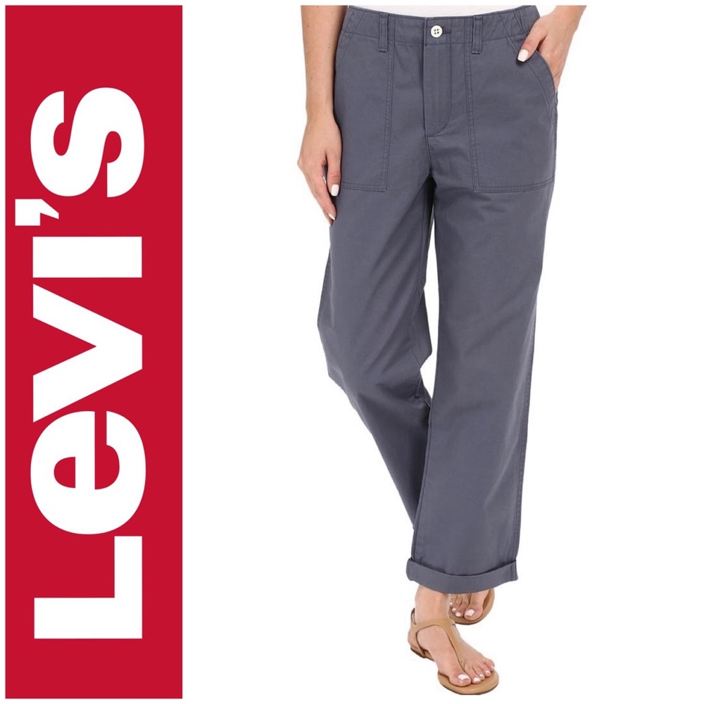 🆕 Levis Gray Cargo Utility Pants